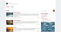 Desktop Screenshot of fiskhalsan.se
